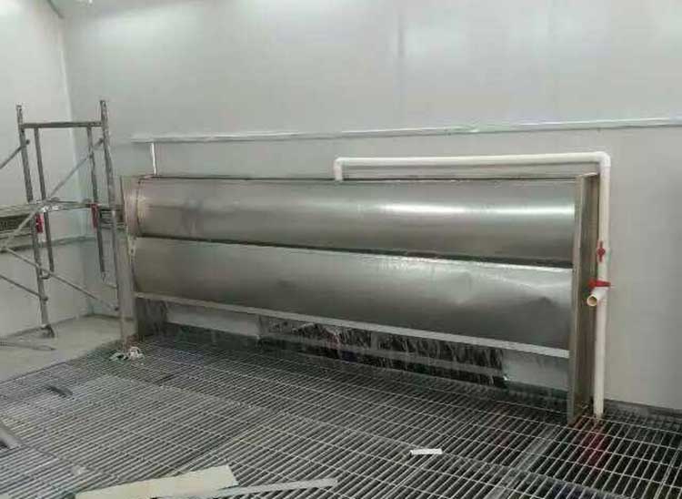 水簾噴漆房由哪幾部分構(gòu)成？
